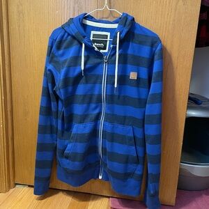 Bench Blue Striped Hoodie